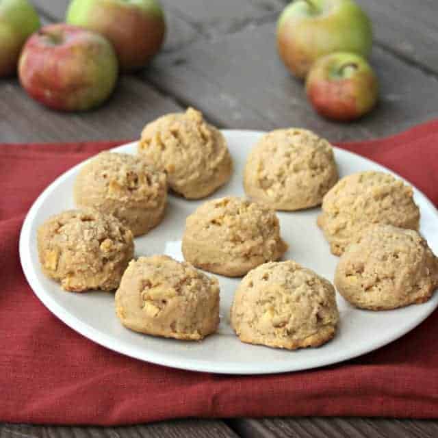 Gluten-free apple peanut butter cookies are full of flavor without using refined sugar and are a treat you can feel good about eating and serving.