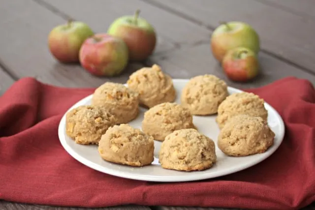Gluten-free apple peanut butter cookies are full of flavor without using refined sugar and are a treat you can feel good about eating and serving.
