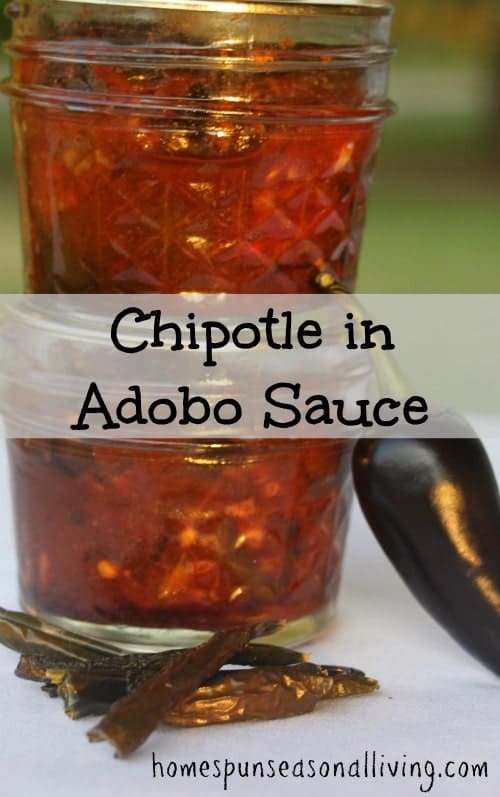 Chipotle in Adobo Sauce - Homespun Seasonal Living