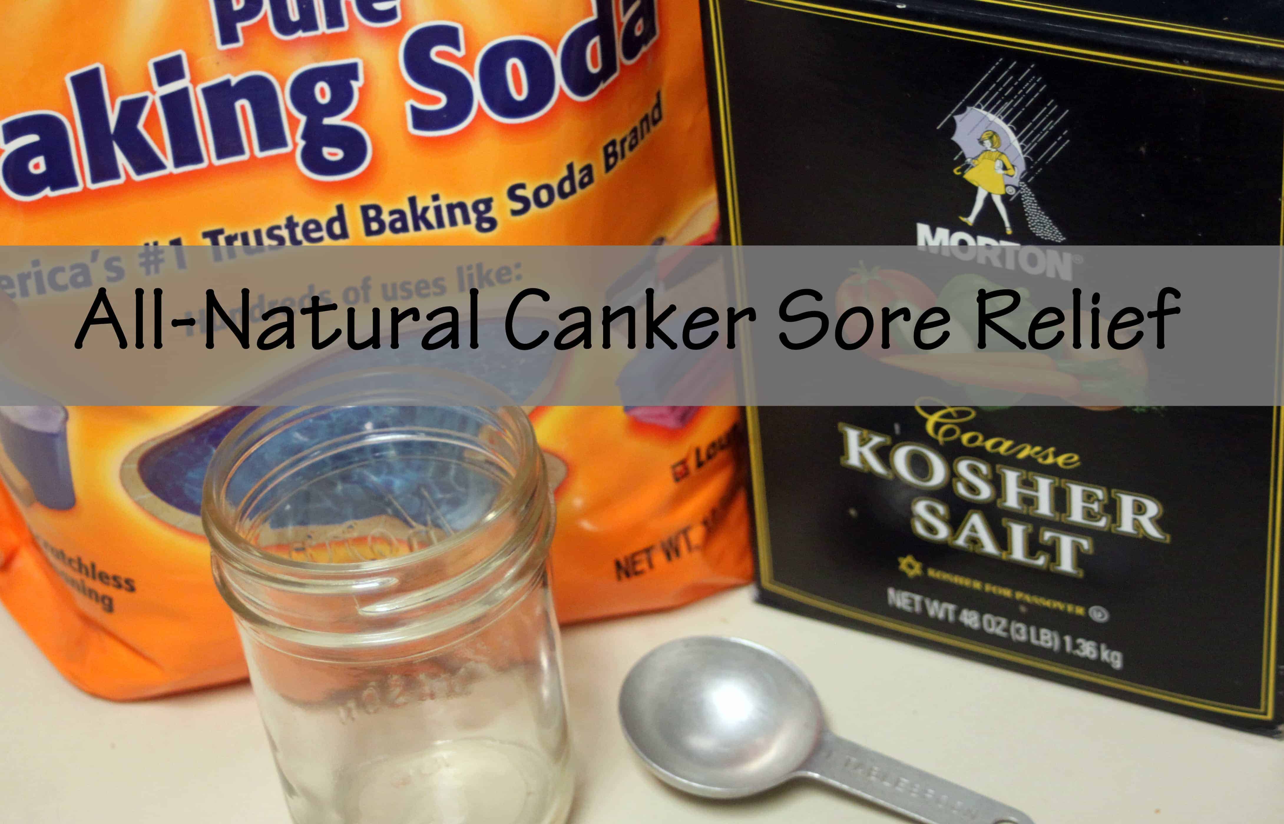 All Natural Canker Sore Relief - Homespun Seasonal Living