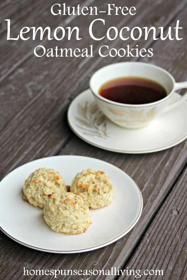 A slightly sweet treat full of tropical flavor, these gluten-free lemon coconut oatmeal cookies are sure to please and uplift.