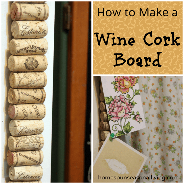 How to Make a Wine Cork Board