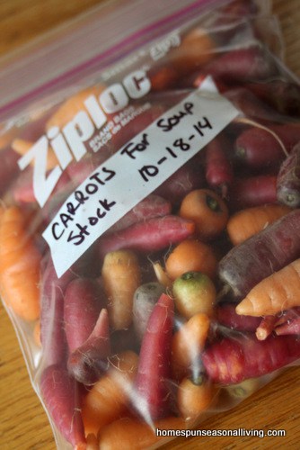 6 Ways to Preserve Carrot, even the itty bit bit home grown ones from Homespun Seasonal Living.