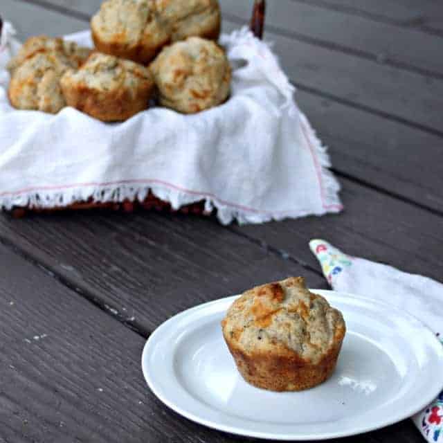 Quick and easy savory muffins perfect for soup season or potlucks, these cheddar caraway muffins are sure to please everyone at the table.