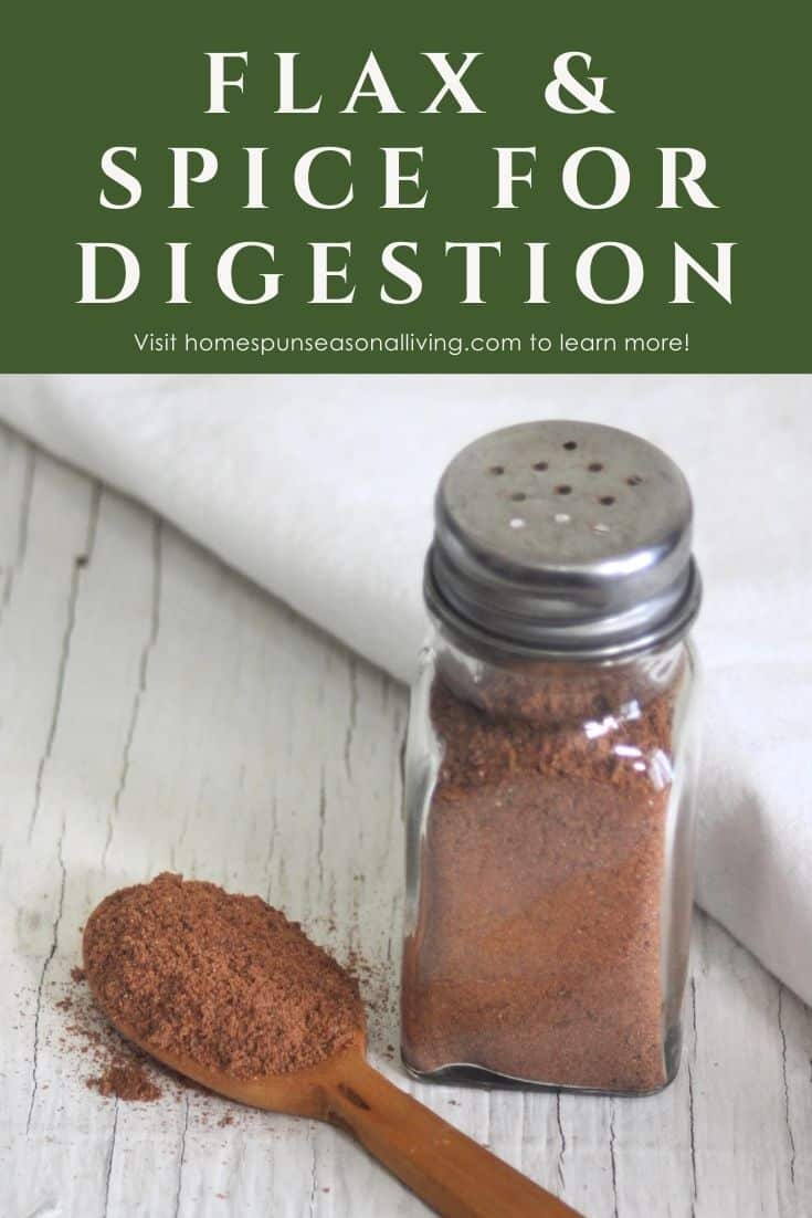 Spiced Flaxseed for Digestive Health