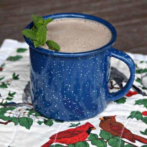 Make the most of homegrown dried herbs by mixing up a batch of comforting herbal hot chocolate on a chilly night to comfort the body & soul.