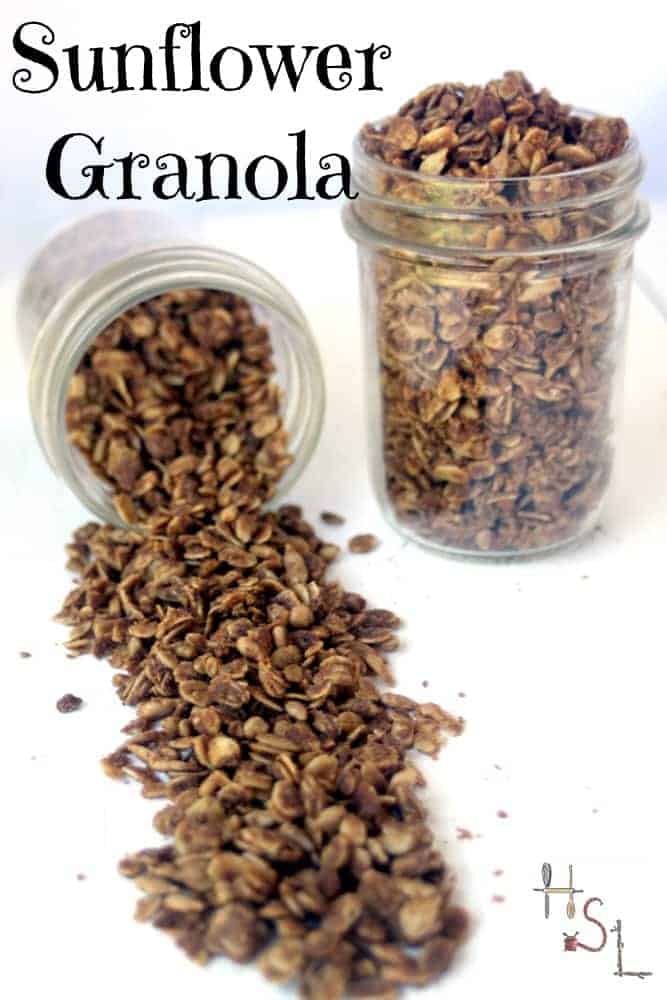 Whip up this tasty nut-free sunflower granola for your next hike or road trip.