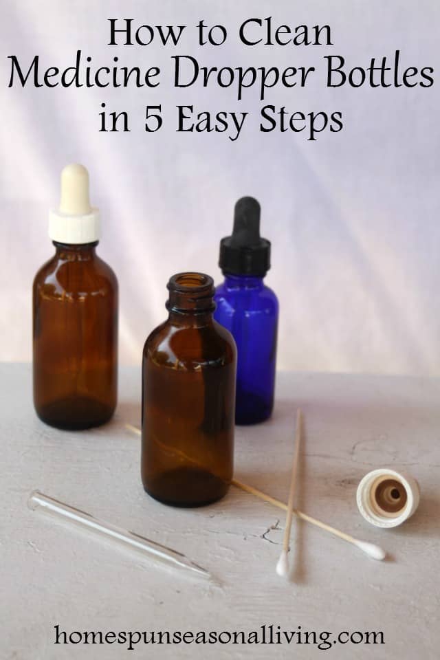 How to Clean Medicine Dropper Bottles in 5 Easy Steps