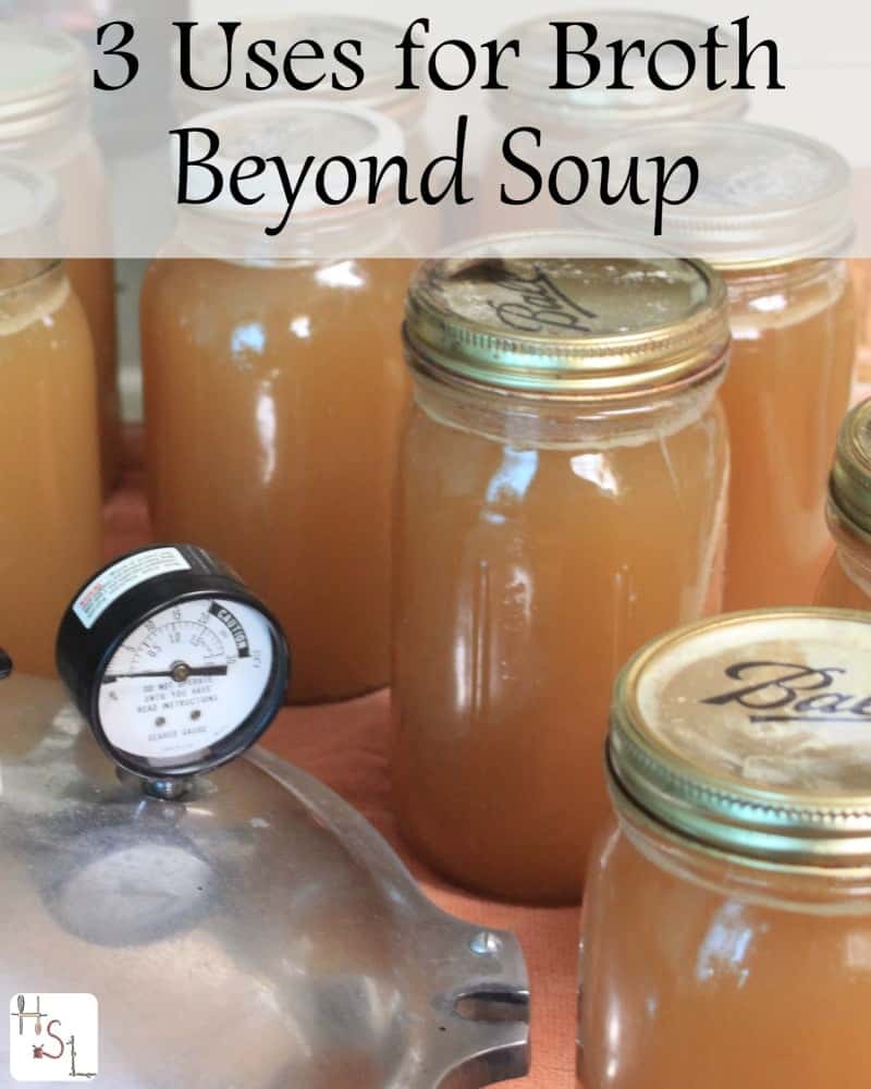 Soup broth is a great way to avoid waste and the basis for many meals. Keep these 3 uses for broth beyond soup in mind for delicious meals.