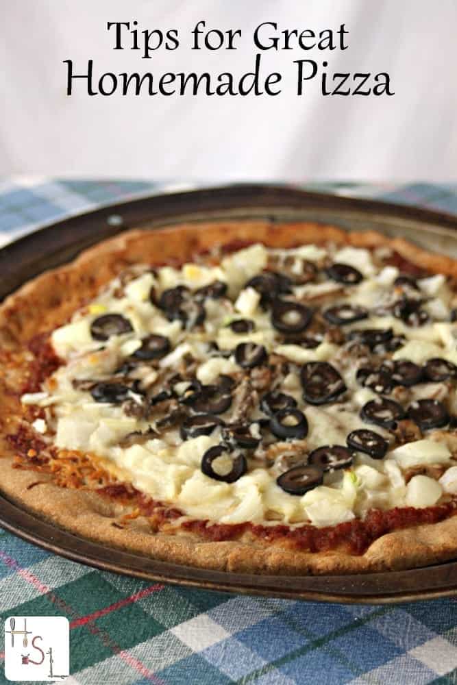 Use these tips for great homemade pizza and enjoy frugal family meals.