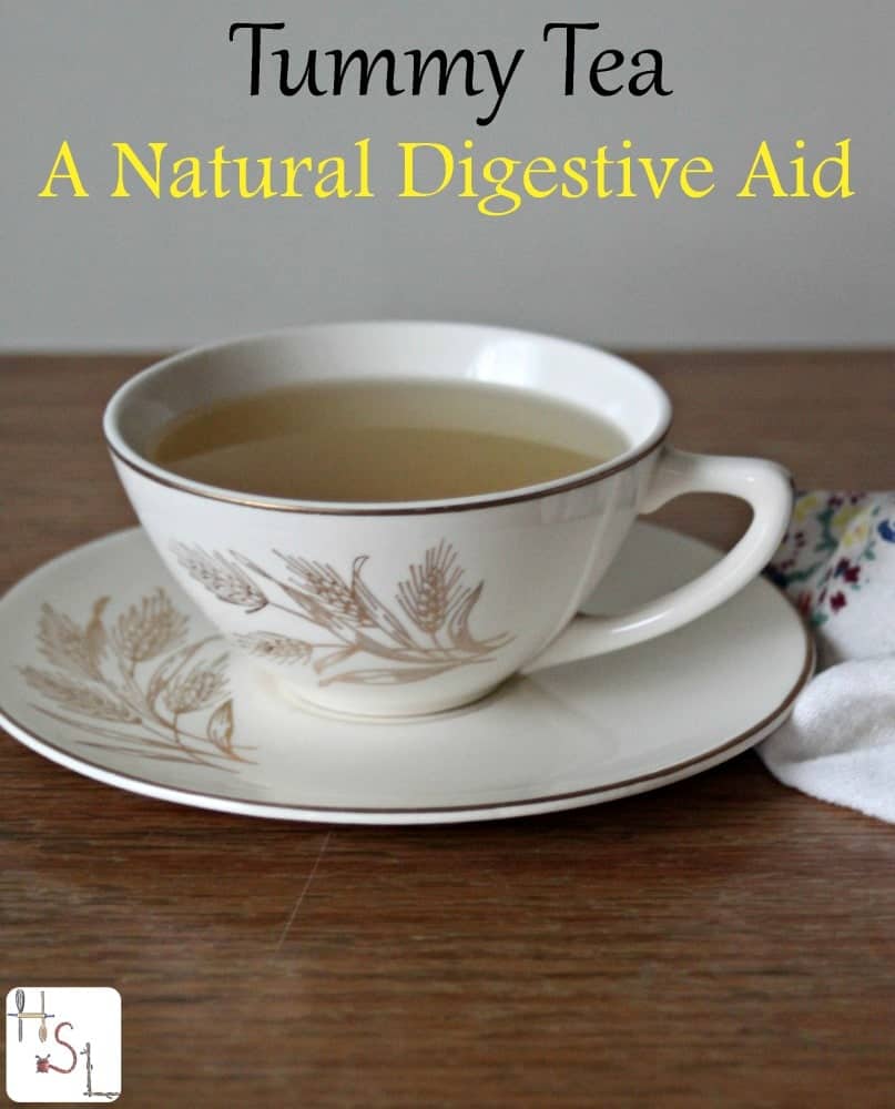 Soothe an angry stomach with tummy tea, a natural digestive aid.