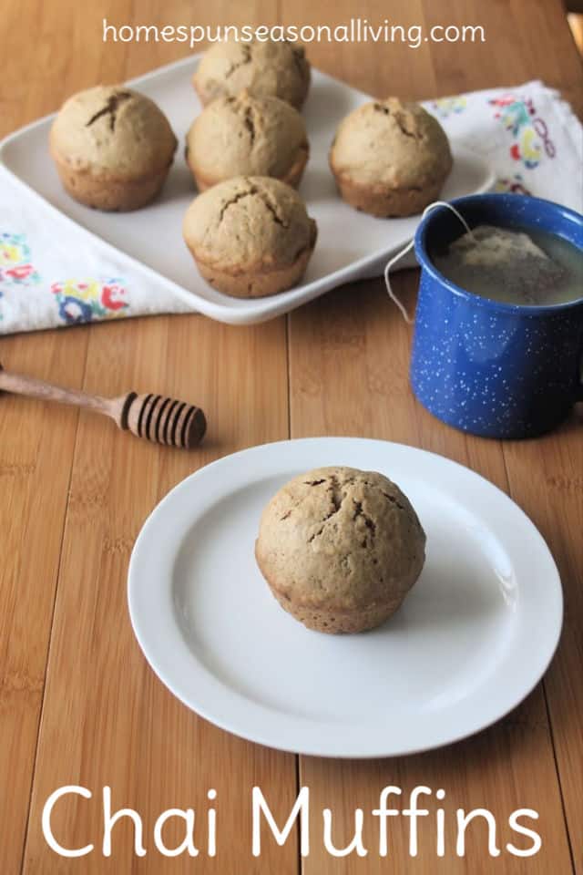 Chai Muffins Homespun Seasonal Living