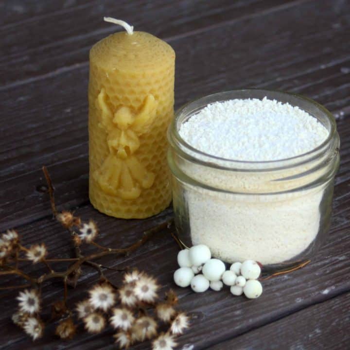 Enjoy a soothing and luxurious bath with these easy and frugal DIY milk bath salts full of healing and skin-softening properties.