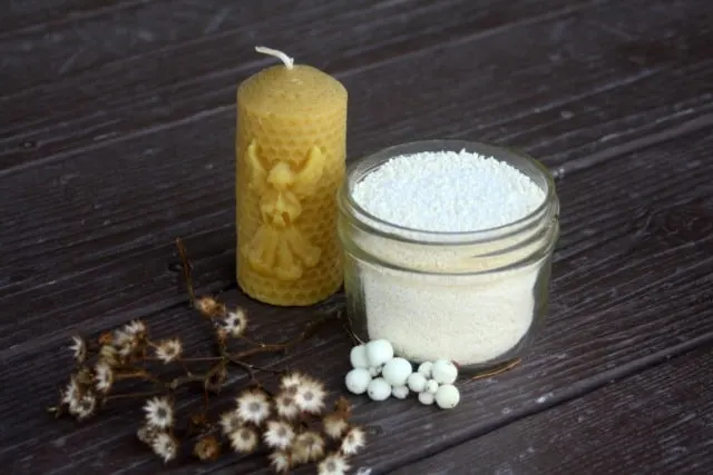 Enjoy a soothing and luxurious bath with these easy and frugal DIY milk bath salts full of healing and skin-softening properties.