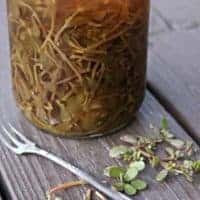 Pickled Purslane