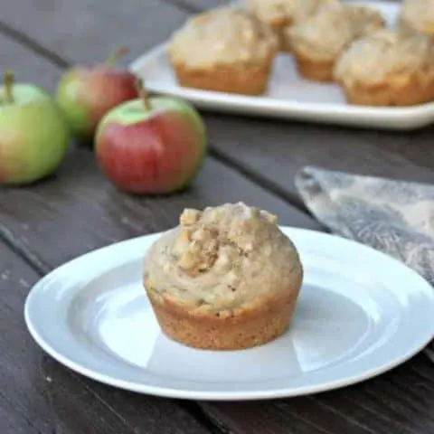 Make the most of fall produce with a quick and flavorful breakfast that's easy to grab on the go with these Apple Hazelnut Muffins.