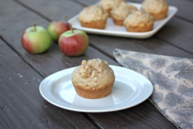 Make the most of fall produce with a quick and flavorful breakfast that's easy to grab on the go with these Apple Hazelnut Muffins.