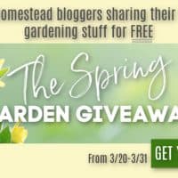 The 2019 Spring Garden Giveaway