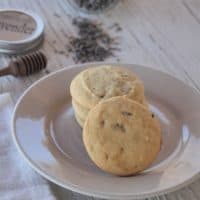 White Chocolate Lavender Cookies