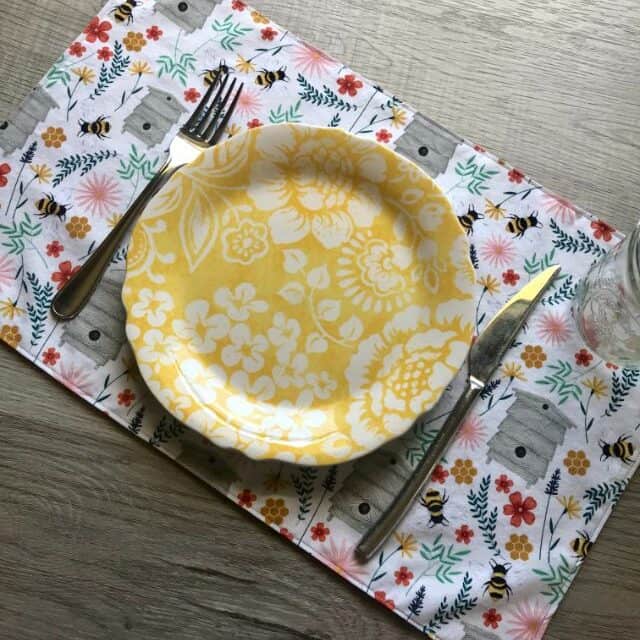 How to Sew Placemats Homespun Seasonal Living