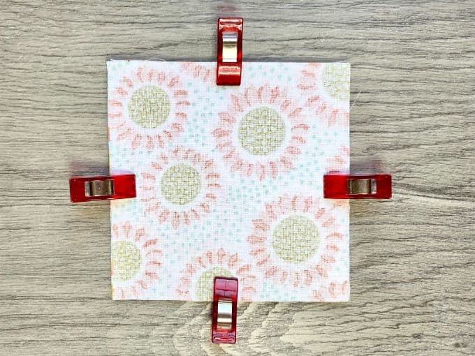 Quick Fabric Corner Bookmarks — Crafty Staci