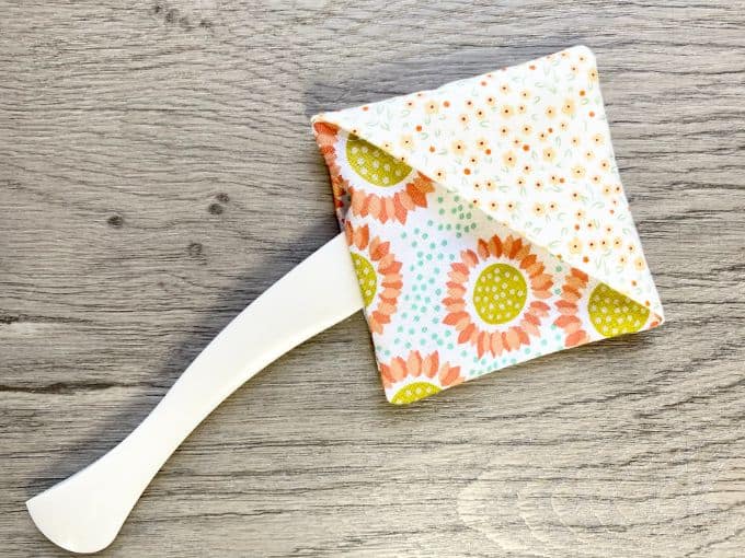 Quick Fabric Corner Bookmarks — Crafty Staci