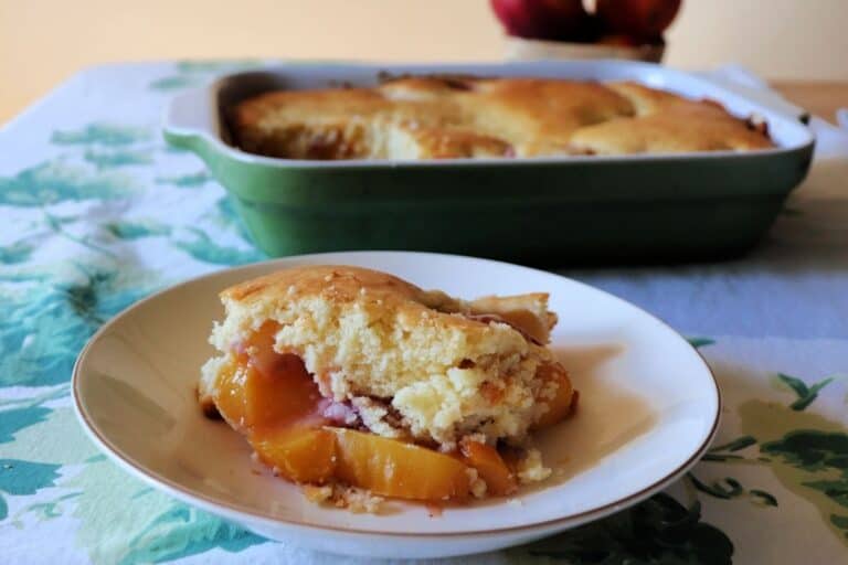 Nectarine Cobbler Homespun Seasonal Living