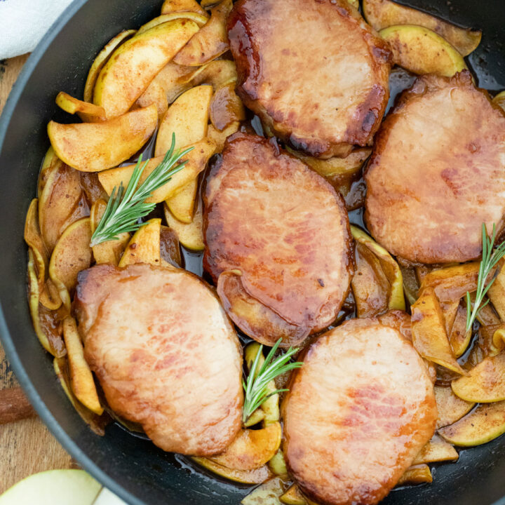 Image for Cinnamon Apple Pork Chops Recipe