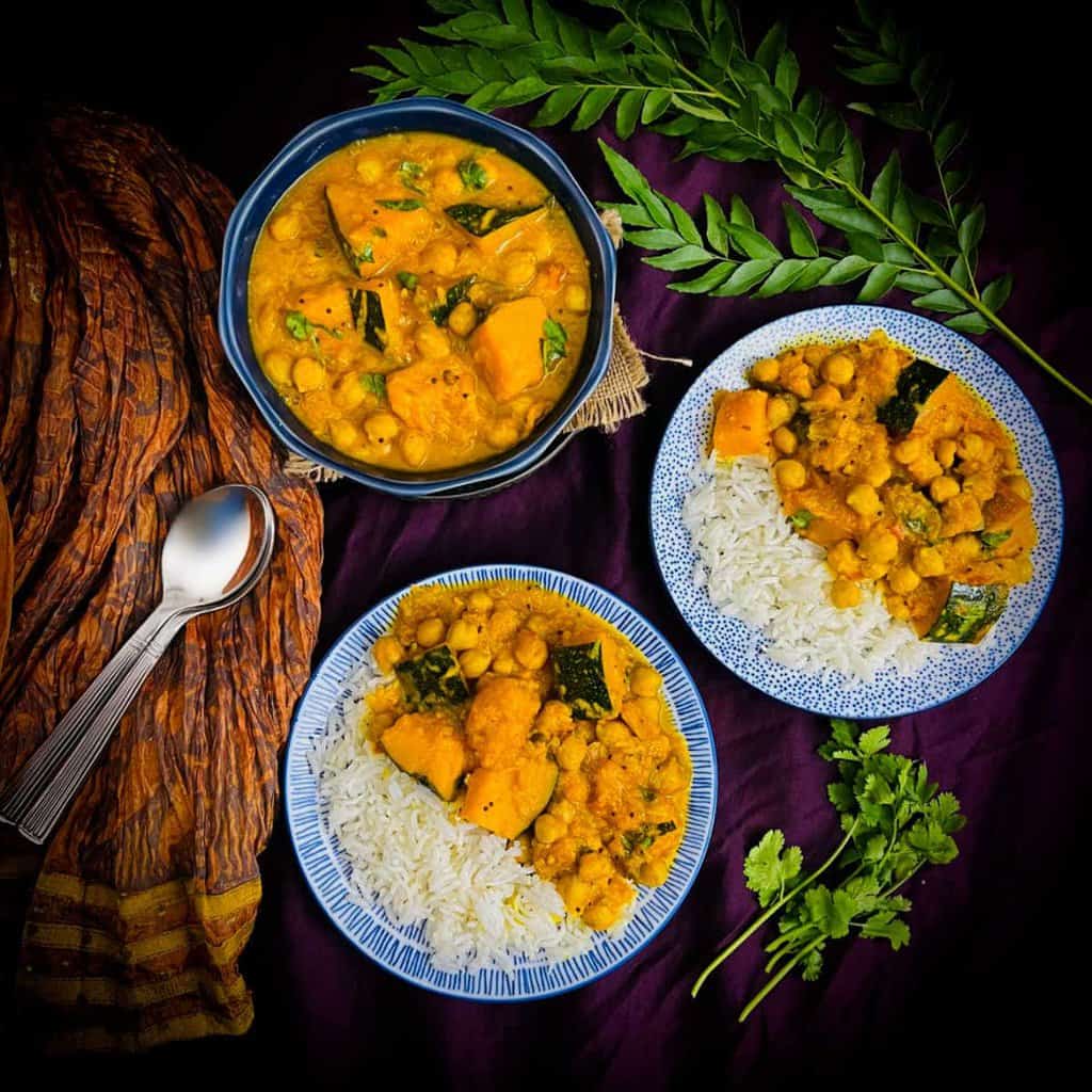 Image for Pumpkin Chickpea Curry with Coconut Milk