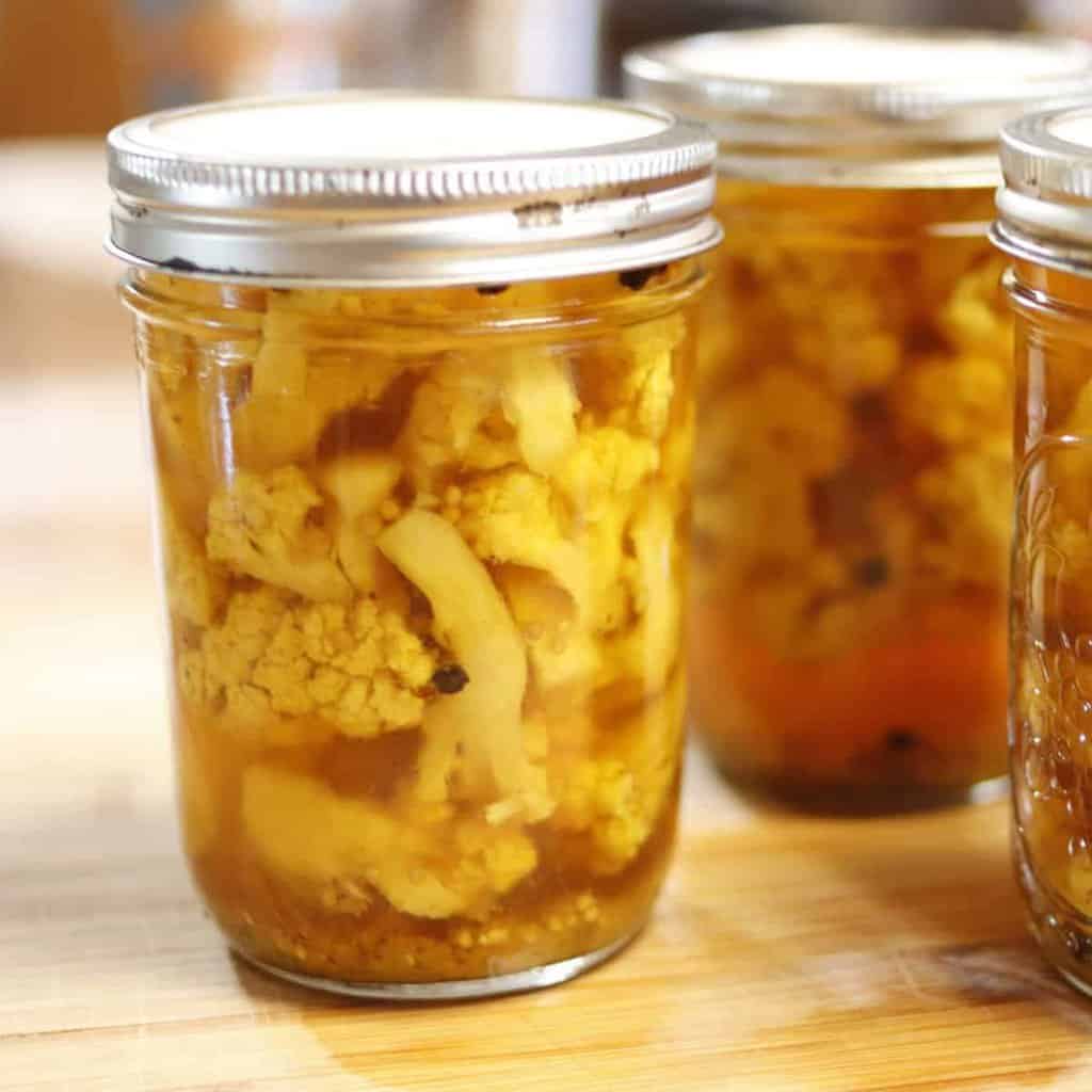 Image for Easy Pickled Cauliflower Recipe (canning or refrigerator)