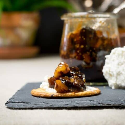 Image for Fig Conserve: A Chunky Fig Jam Recipe with Nuts