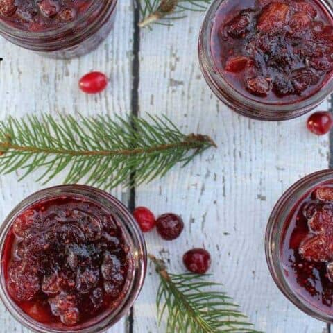Image for Cranberry Raisin Holiday Jam Recipe